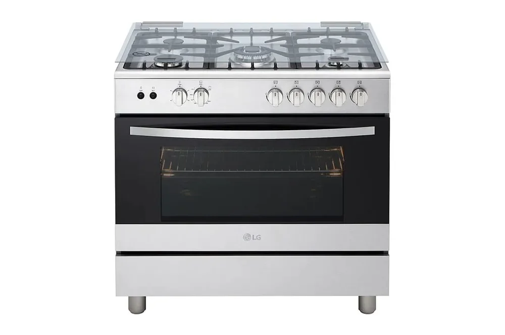 Cuisinière LG 5 feux 90x60 Gris FA415RMA