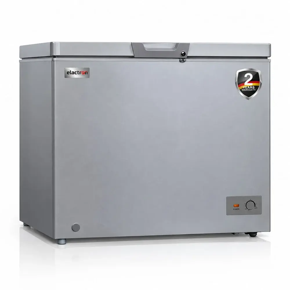 Congélateur Elactron Horizontal 400L Gris EL108CFW